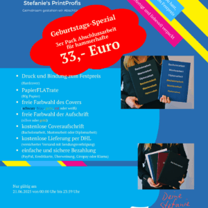 Hardcoverbindung Leitz (3er Pack) Geburtstagsspezial